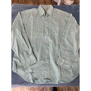 Bugatchi Uomo  Mens Long Sleeve Button Up Shirt Size Large